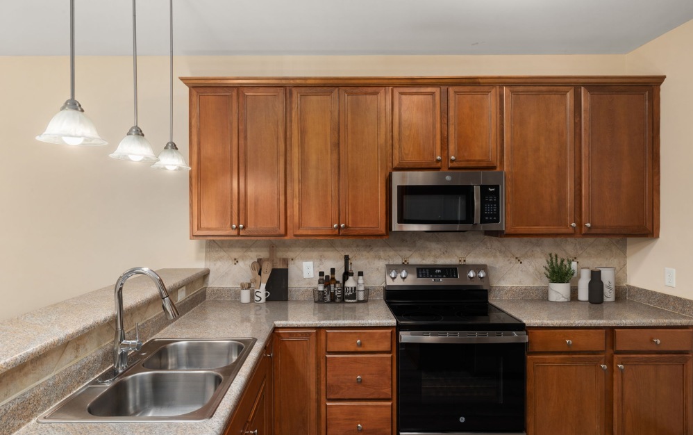 2X2 - A - 2 bedroom floorplan layout with 2 bathrooms and 1451 square feet (Gourmet Kitchen)